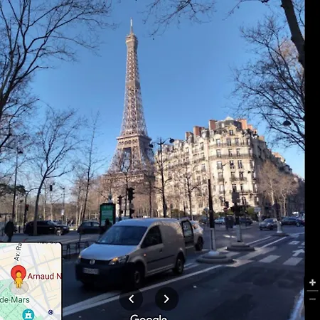 公寓 Gorgeous 3 Bedroom At Eiffel Tower, *
